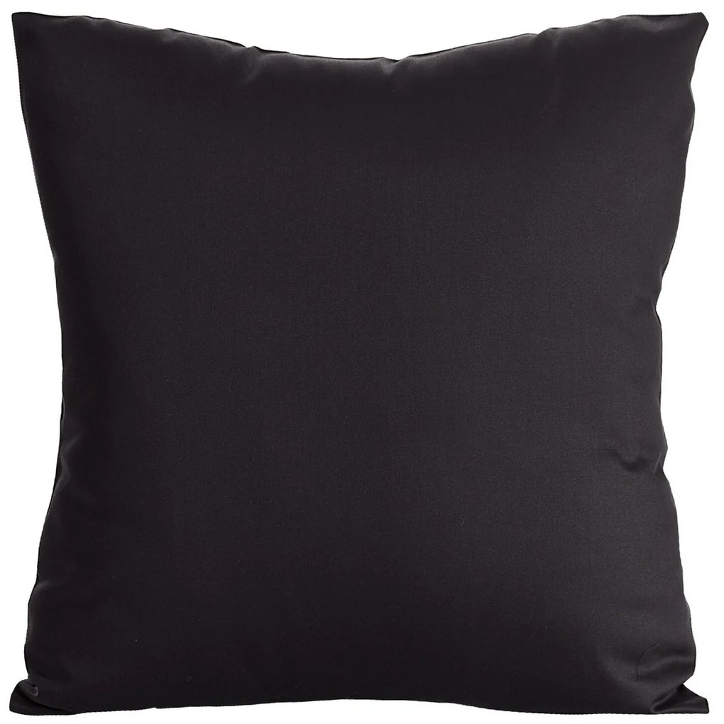 SATÉNOVÁ OBLIEČKA NA VANKÚŠ DINA 40X40 CM ČIERNA