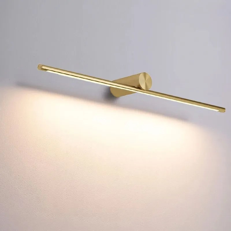 Toolight Toolight, LED nástenné svietidlo 60cm 9W 4000K APP1348, zlatá matná, OSW-02438