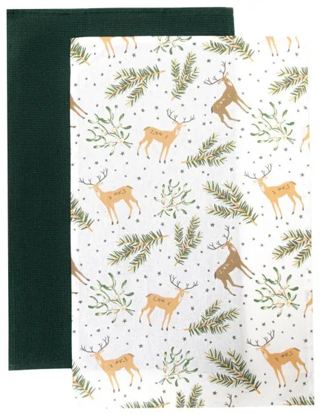 Sada kuchynských utierok LANDSKAB s vianočným motívom 832937