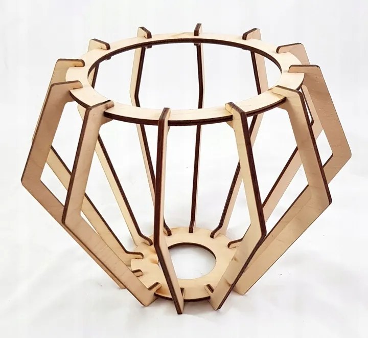 BERGE LED závesné stropné svietidlo, drevený trám, 2xE27, brilantný drevený luster