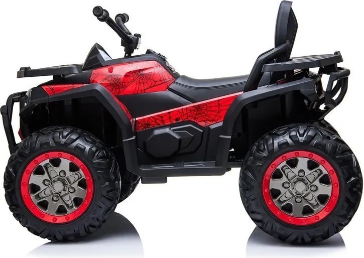 LEAN CARS Elektrická štvorkolka XMX607 červená lakovaná Spider