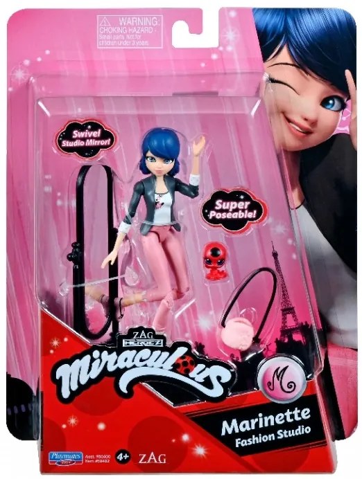 CreativeToys Miraculous Lienka a čierny kocúr-figúrka Marinette