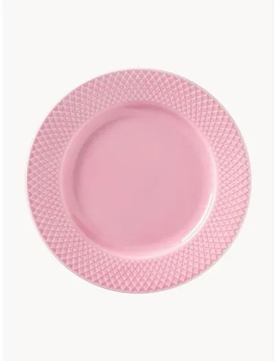 Porcelánový raňajkový tanier Rhombe, 4 ks