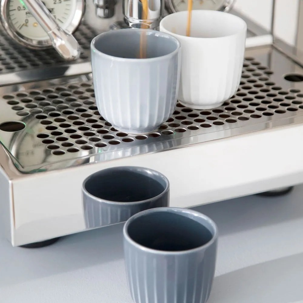 Biely porcelánový hrnček na espresso Kähler Design Hammershoi, 1 dl