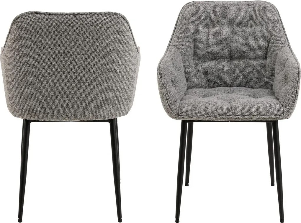 Jídelní židle Brooke IV šedá