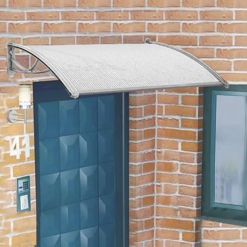 Vchodová strieška Avenberg ALLEGRO 1400x800 – Sivý nosník