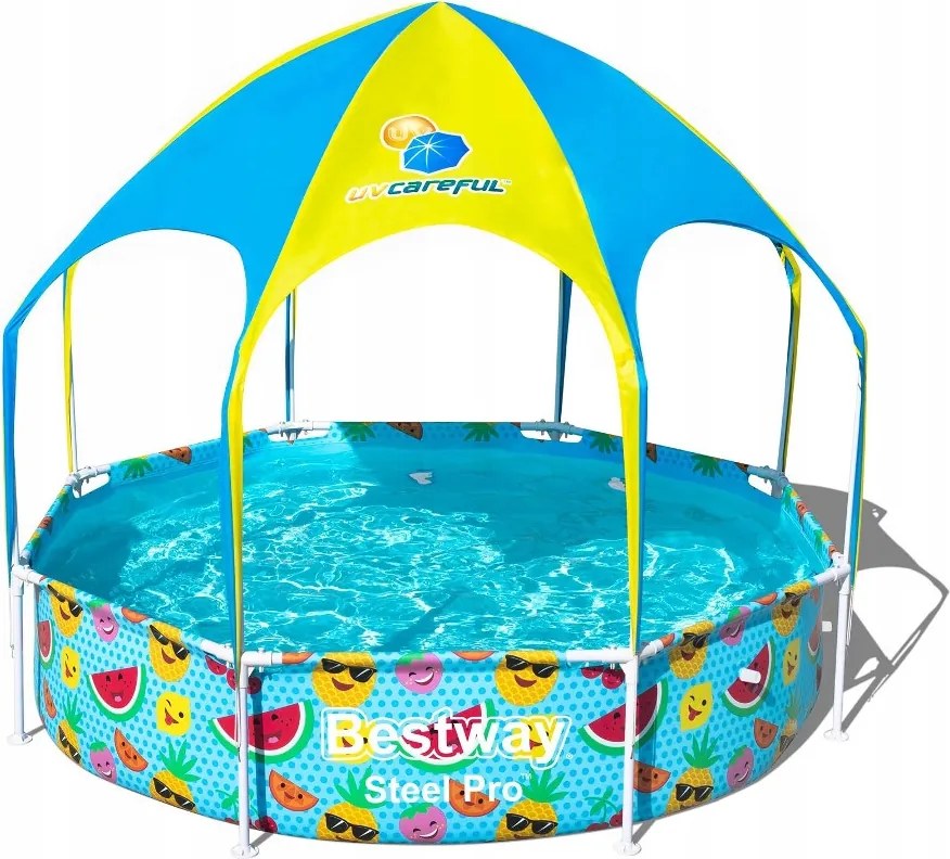 Bestway Nafukovací bazén pre deti so strieškou 240 cm 56432