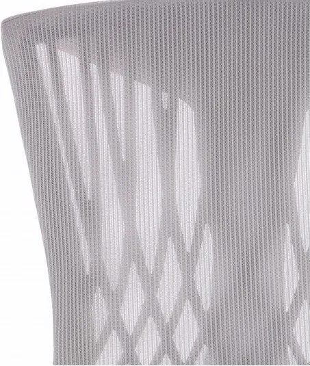 MI Ergonomické kreslo AVERY svetlosivé