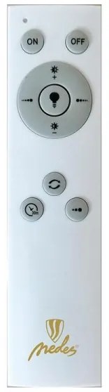 LED Stmievateľné stropné svietidlo OPAL LED/36W/230V 3000-6500K + diaľkové ovládanie