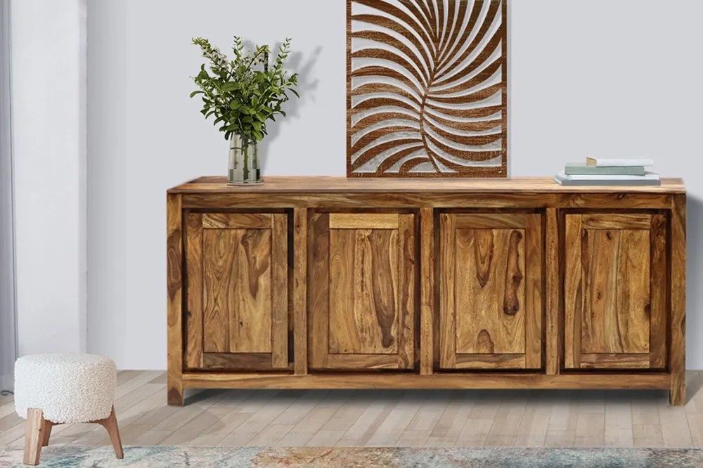 furniture-nabytek.cz - Komoda z masívneho dreva palisander 200x90x45