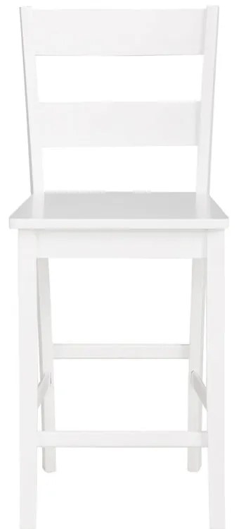 Biela barová stolička z borovicového dreva (výška sedadla 60 cm) Torpedo – Støraa