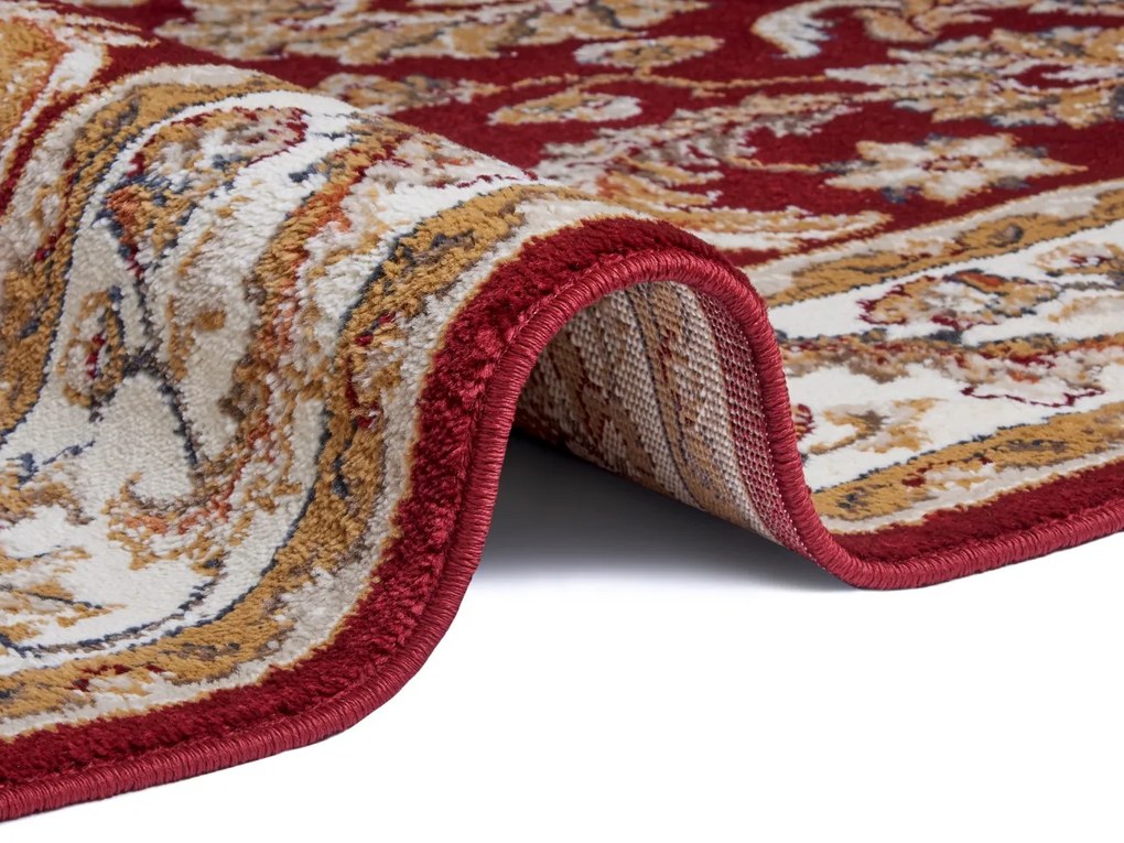 Hanse Home, Kusový koberec Luxor 105642 Reni Red Cream, 200x280, červená, obývacia izba