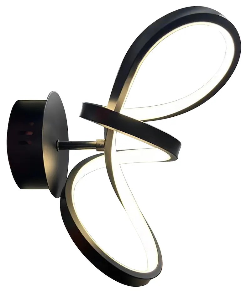 Nástenné LED svietidlo Tesoro, 1x LED 15w, 4000k, b