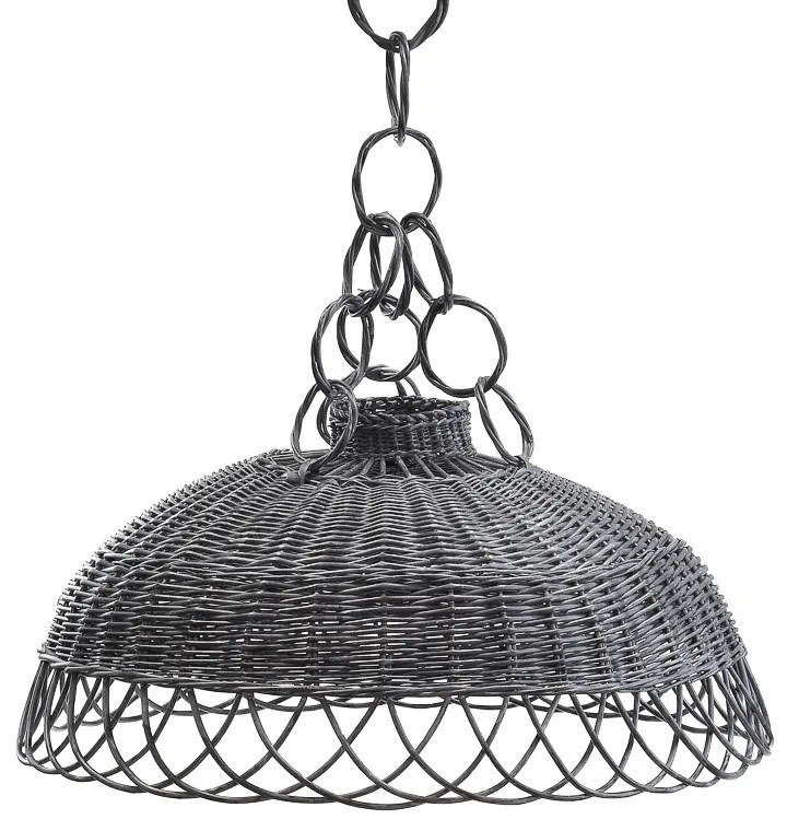 Pletený luster (stínidlo) Lett V.priemer 45 x v. 21/52(cm)