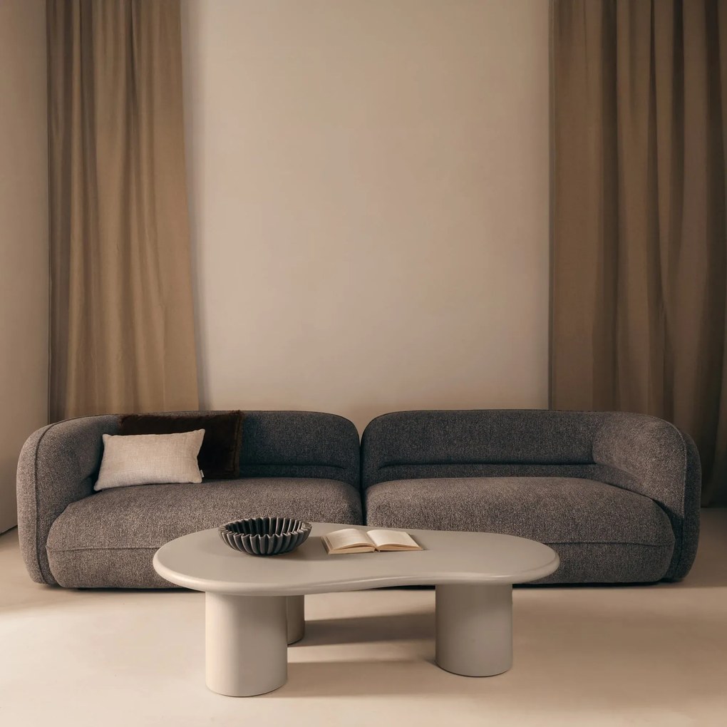 Konferenčný stolík Sucre tmavobéžový