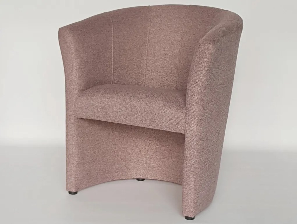 Kreslo Boston, staroružová látka