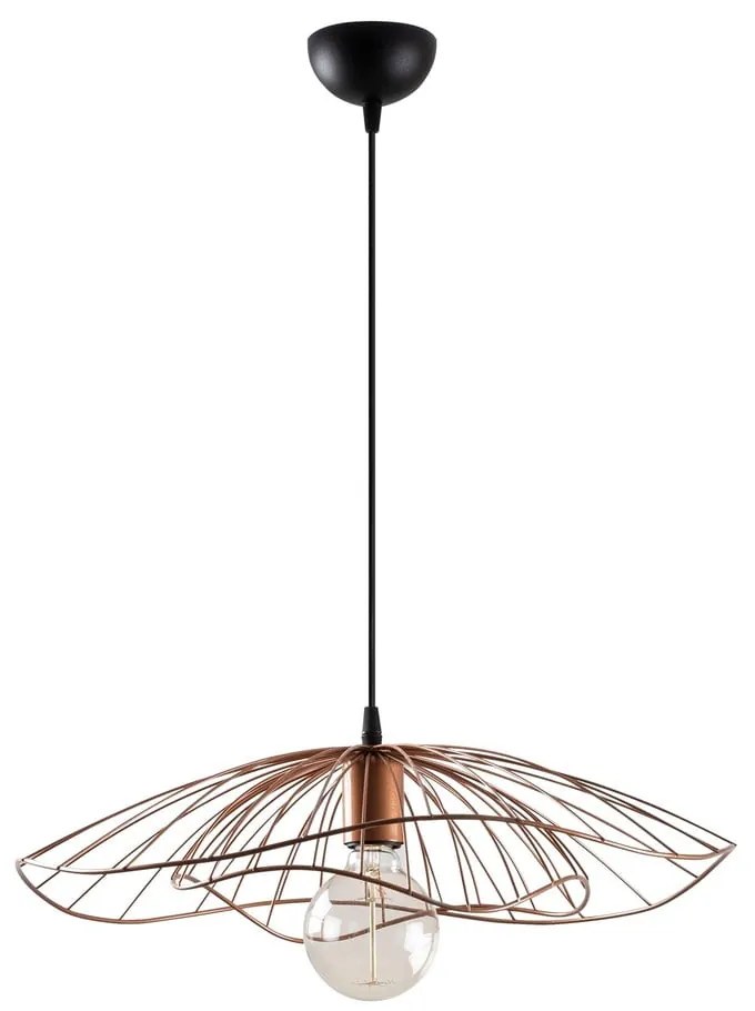 Závesné svietidlo v medenej farbe ø 50 cm Tel – Opviq lights