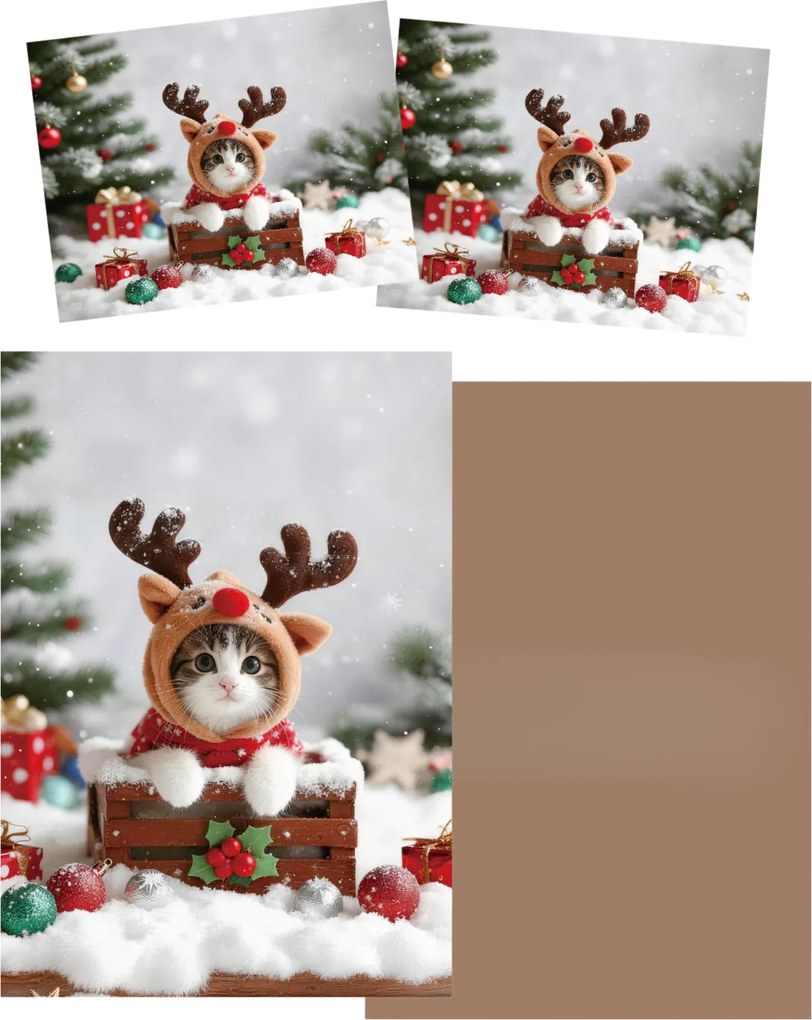 3D obliečky z mikrovlákna RUDOLPH KITTEN farebné Rozmer obliečky: 70 x 90 cm | 140 x 200 cm