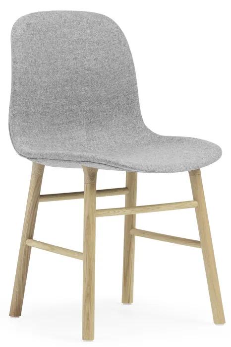 Stolička Form Chair Synergy – sivá/dub