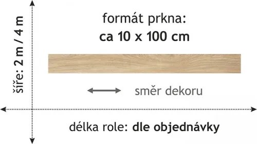 Beaulieu International Group, PVC podlaha - lino Domo 2158, na mieru, šíře 2m,4m, béžová, bez podkladu, kuchyňa