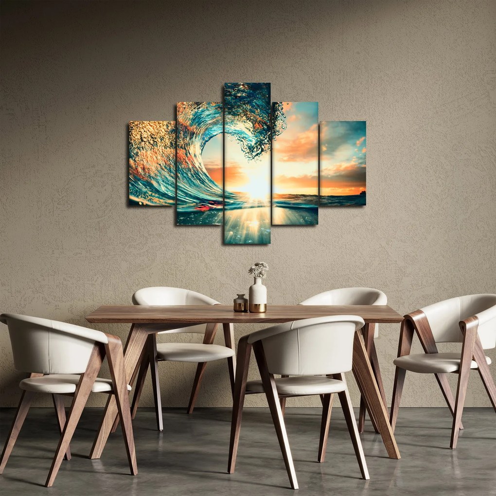 Obraz - Vlna (150x105 cm)