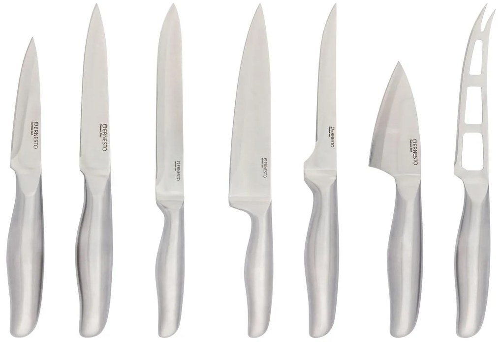 ERNESTO® Súprava nožov z ušľachtilej ocele, 7-dielna (100312396)