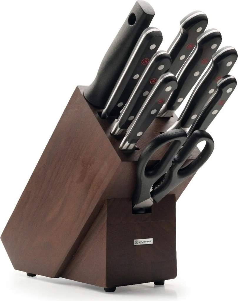 Classic Blok 9-oma s nožmi Wüsthof