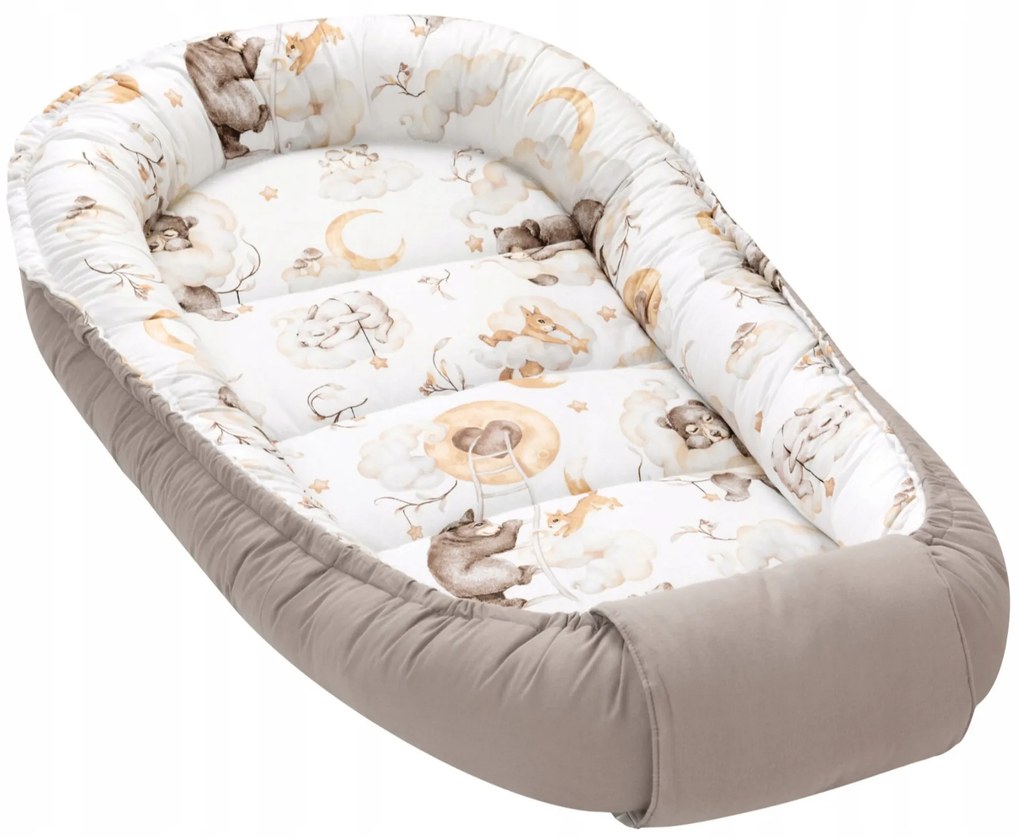 Jukki Baby hniezdo do postieľky XXL Farba: lev