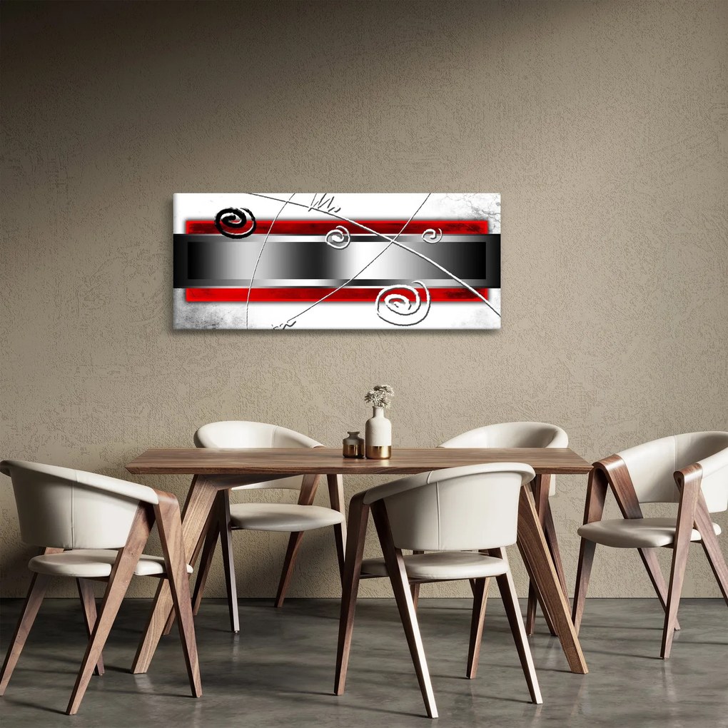 Abstraktný obraz (120x50 cm)