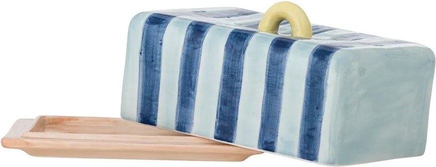 Modrá keramická nádobka na maslo Phoenix – Bloomingville