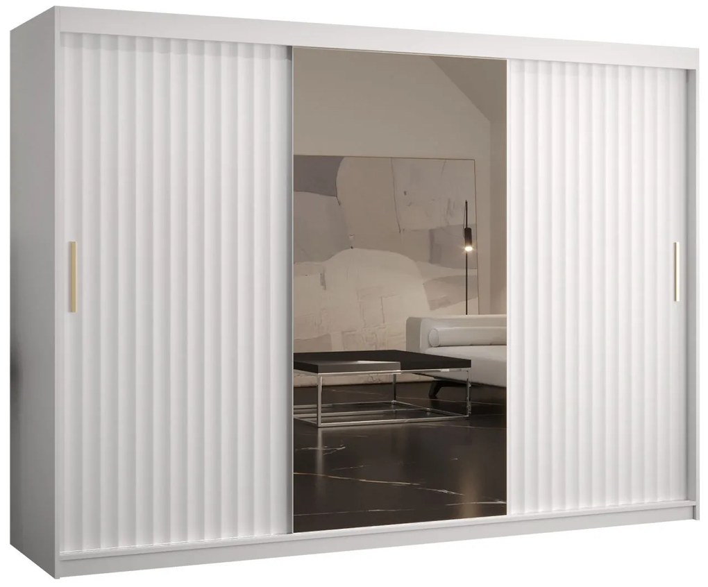 Skriňa Towiro Wave 2 250, Farby: Biela