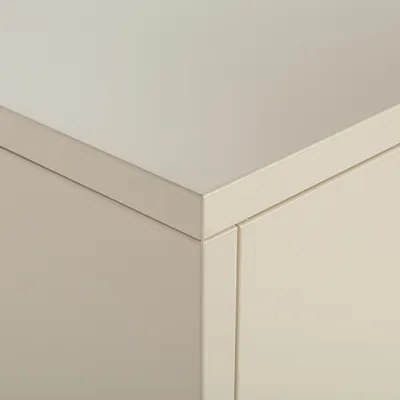 Kovová komoda BLISFUL mandľová béžová
