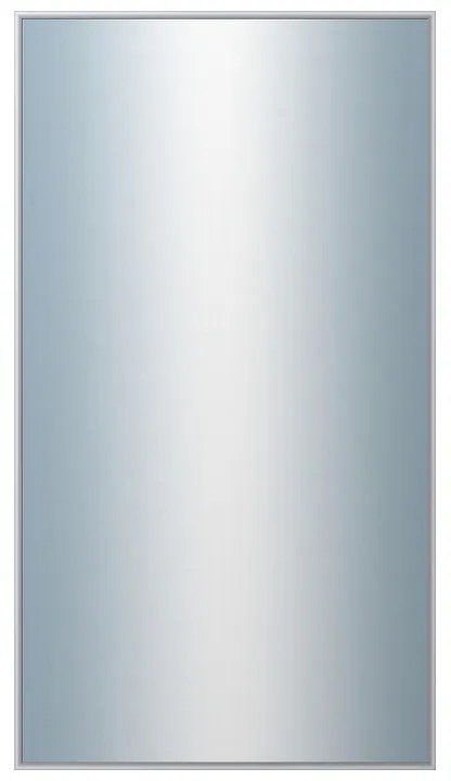 DANTIK - Zrkadlo v rámu, rozmer s rámom 50x90 cm z lišty Hliník strieborná (7002004)