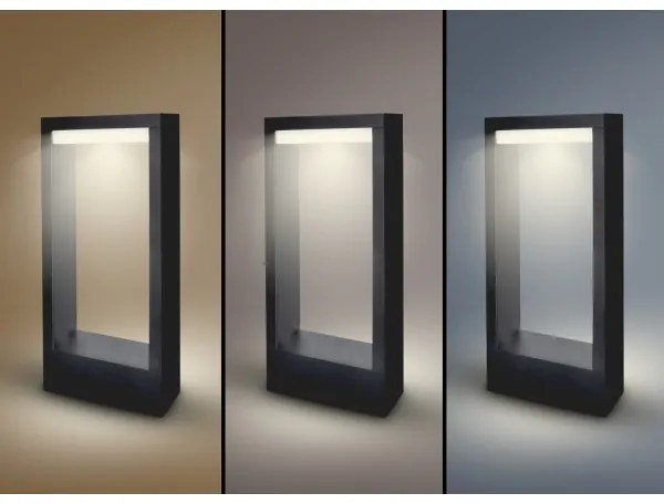 Brilagi - LED Vonkajšia lampa RAGUSA LED/7W/230V 3000/4000/6000K IP54 30 cm