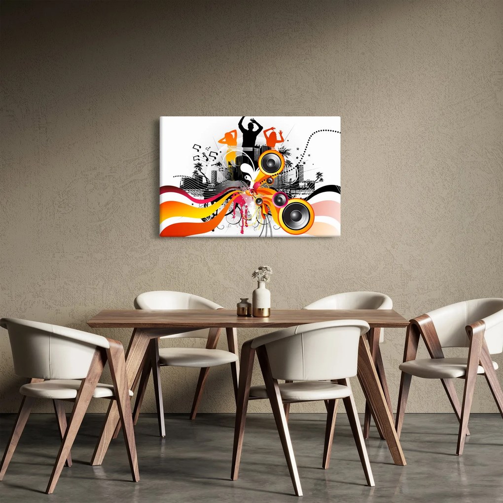Obraz - Hudba (90x60 cm)