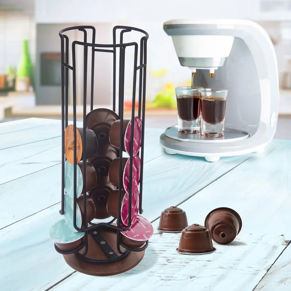 Čierny stojan na kapsule Radka – Orion