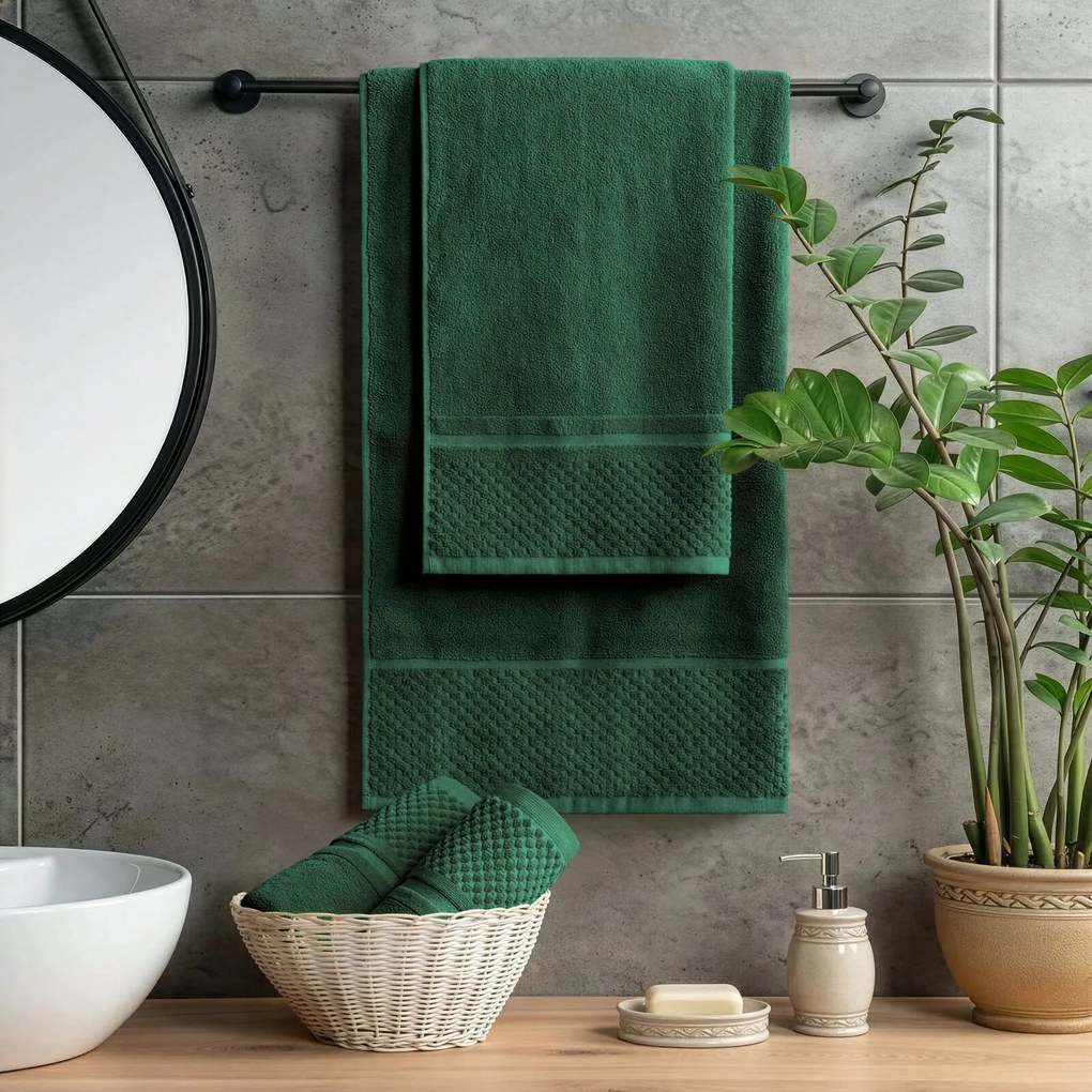 FROTÉ UTERÁK IBIZA6 50X90 CM ZELENÁ