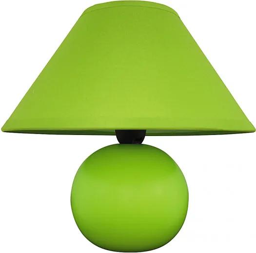 Rábalux Ariel 4907 nočná stolová lampa  zelený   keramika   E14 1x MAX 40W   IP20