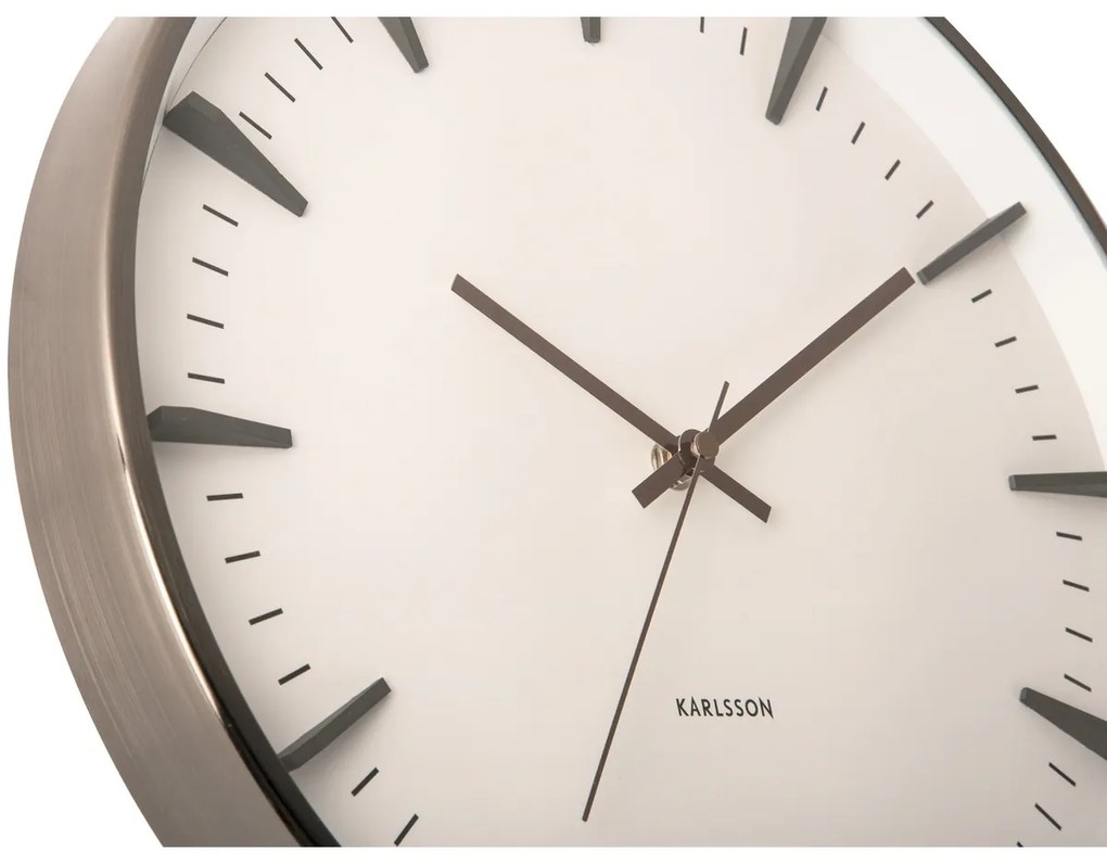 Karlsson 5911GM dizajnové nástenné hodiny 35 cm