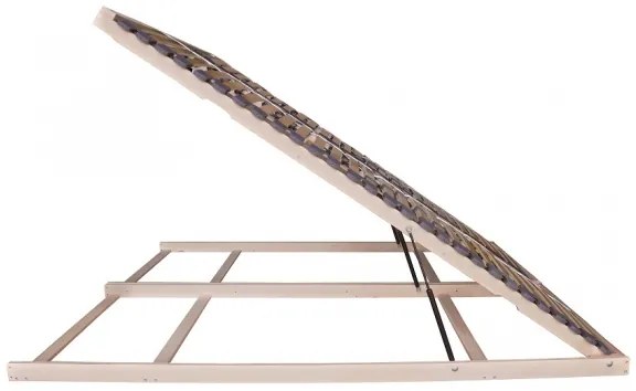 TEXPOL DOUBLE VÝKLOP NOŽNÝ (lamelový rošt) Rozmer: 200 x 160 cm