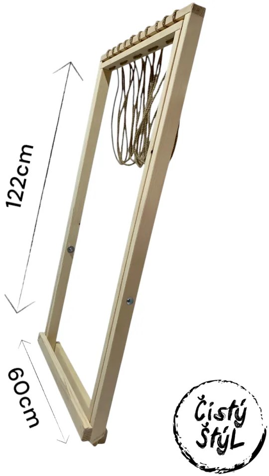Malý rozkladací sušiak - svetlý