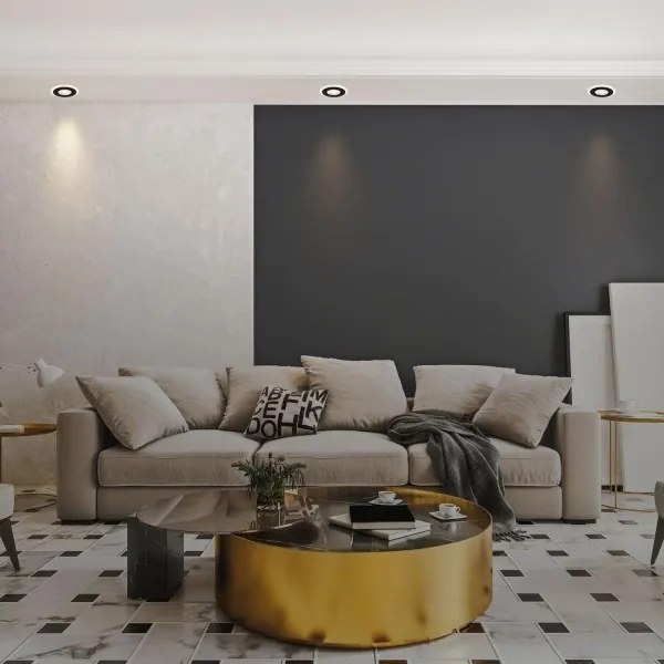 Briloner 7039-035 - SADA 3x LED Kúpeľňové podhľadové svietidlo LED/5W/230V IP44