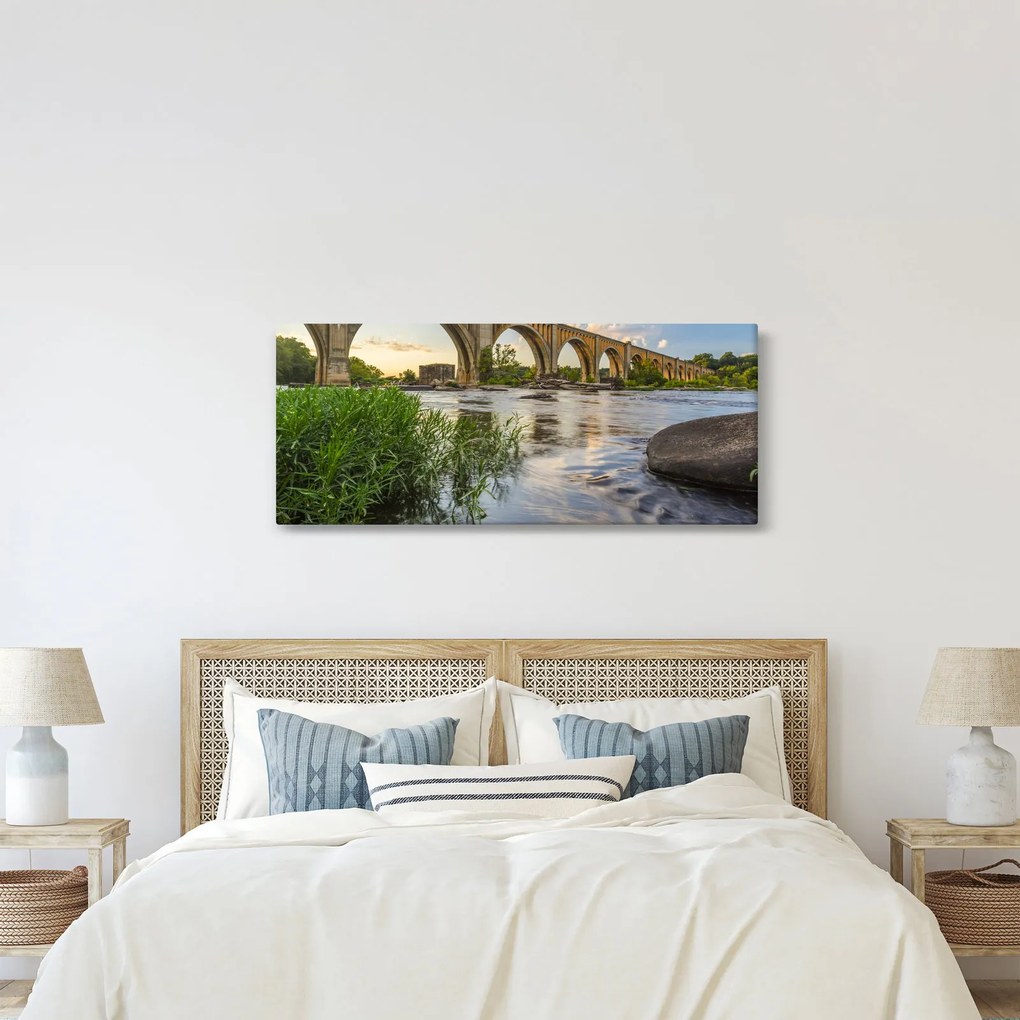 Obraz - Richmondský železničný most (120x50 cm)