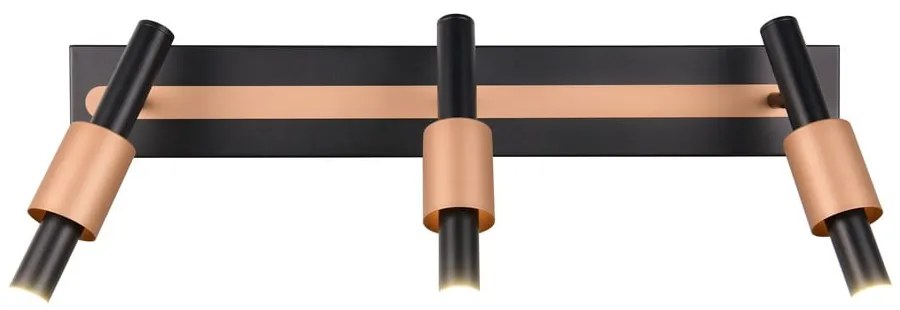 Čierne/v bronzovej farbe LED bodové svietidlo 20,5x63 cm Ikaris – Trio Select