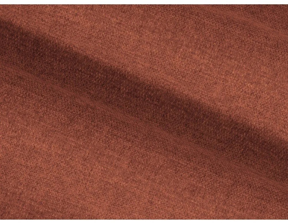 Rohová pohovka v tehlovej farbe (pravý roh/do L) Bemy – Micadoni