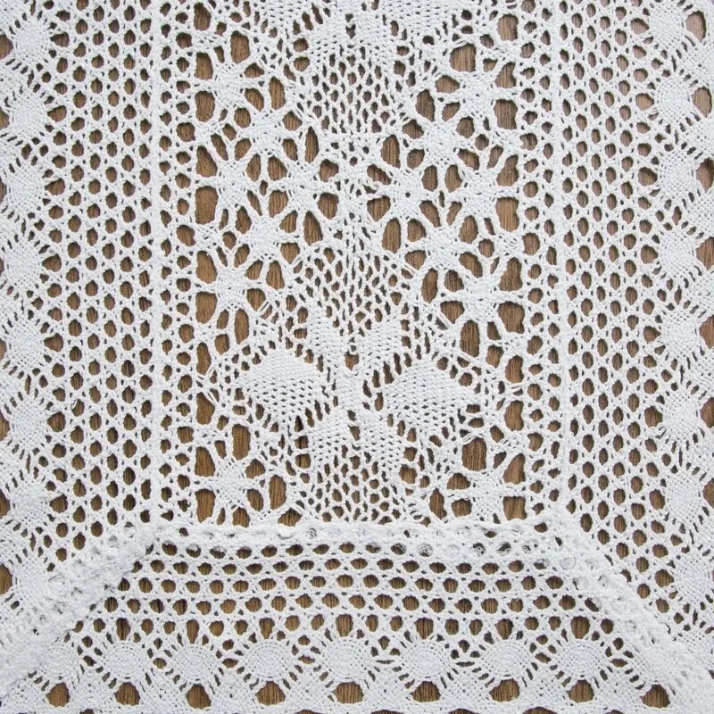 Dekorstudio Čipkovaná štóla na stôl MEGGY - biela 32x140cm