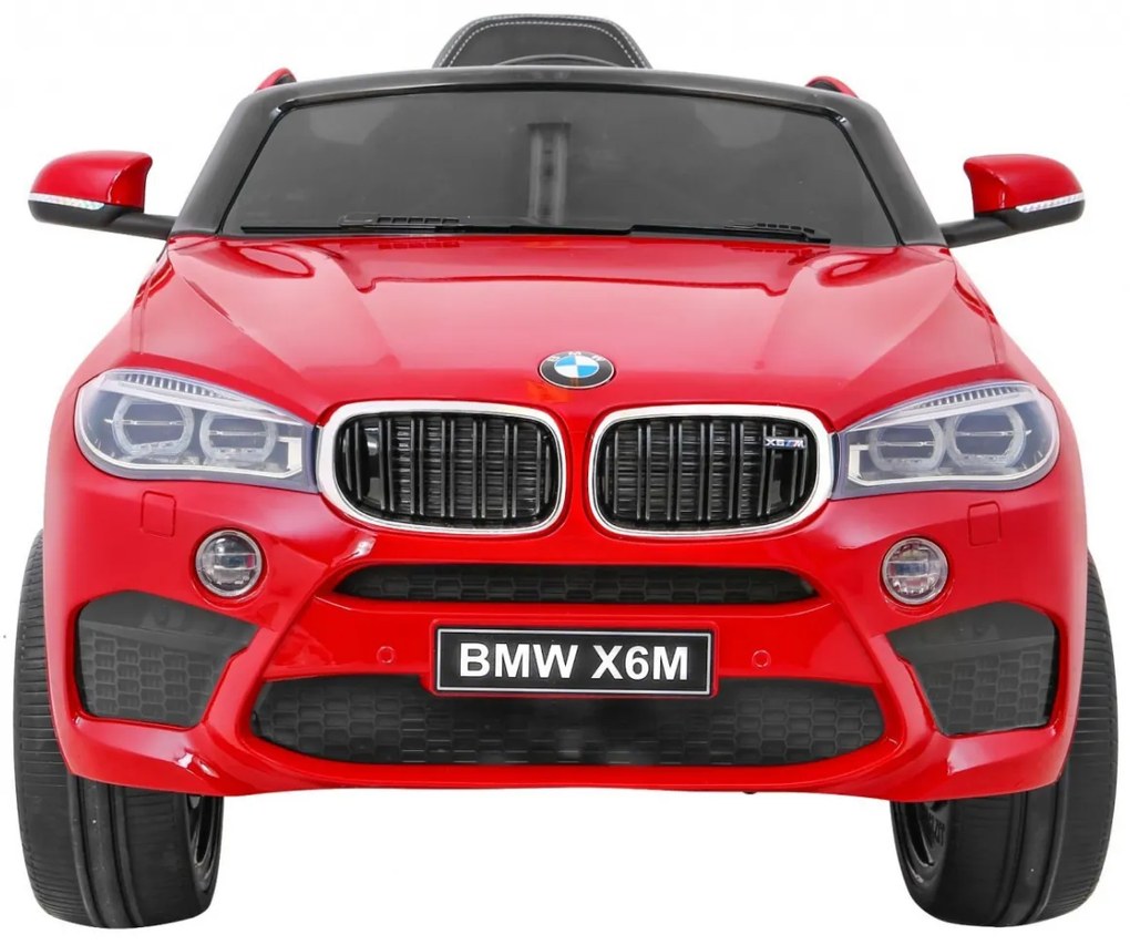 Elektrické autíčko BMW X6 M lakované - červené