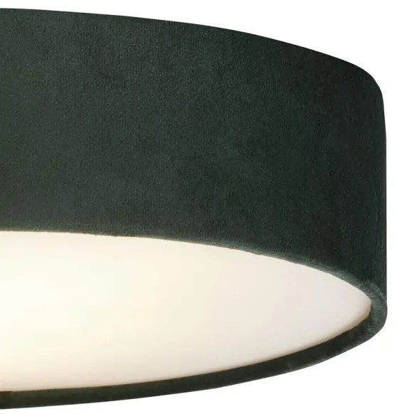 Searchlight 23298-2GR - Stropné svietidlo DRUM PLEAT 2xE27/15W/230V zelená