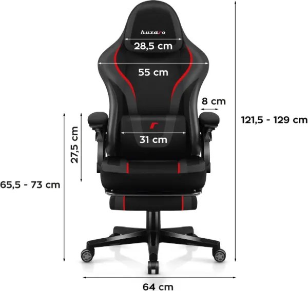 Herná stolička Combat 4.6 Carbon