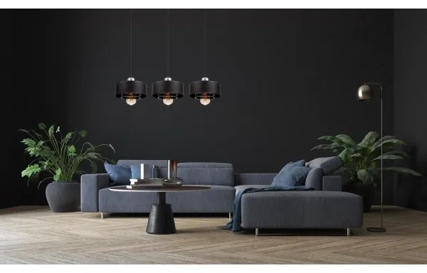 Luster na lanku VEST 3xE27/60W/230V